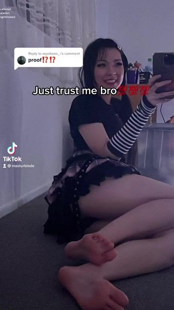 She posts lots of feet