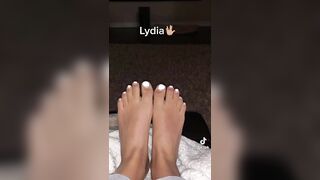 TikTok Feet: @hayleehinders #2