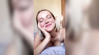 TikTok Feet: Pretty blonde pose #2