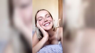 TikTok Feet: Pretty blonde pose #3