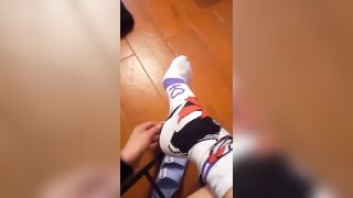 TikTok Feet: @kai_lui_chan vans + mexican feet #2