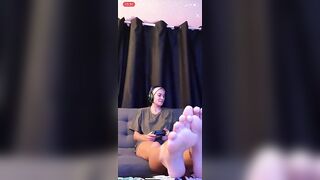 TikTok Feet: @kilonessa sniffed my screen so hard i lost 5% #2