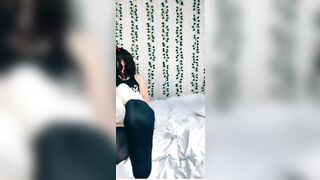 Girls show feet on live PT3 (and also selling stockings????)