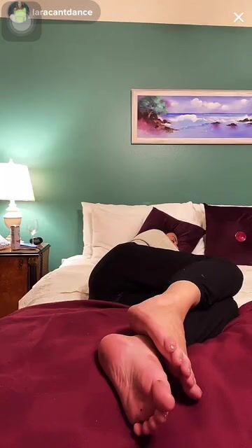 @laracantdance was live from a lovely wonderful Sleepy Sole ???????? Sunday night!!
