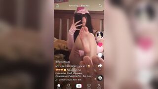 TikTok Feet: would let me save probably gonna get deleted soon #2
