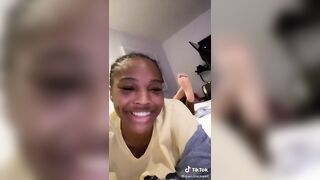 TikTok Feet: @quenblackwell #4