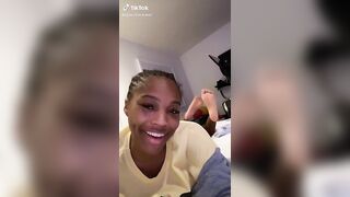 TikTok Feet: @quenblackwell #3