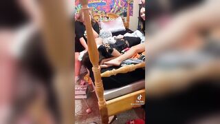 TikTok Feet: Tiktok sister feet tickle #3