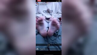 TikTok Feet: Girl’s friend on Snapchat private story #2