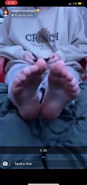 Girl’s friend on Snapchat private story