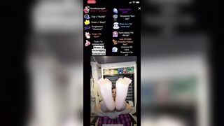 TikTok Feet: Came across this live and some GOAT gifted a firework within seconds of me joining, enjoy #3