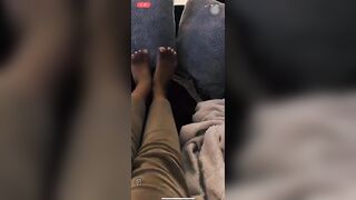 TikTok Feet: White toes @reinadequeen9 #2