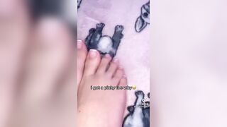 TikTok Feet: leeleeosotiny - I got pics and vids from her if yall want them LMK #3