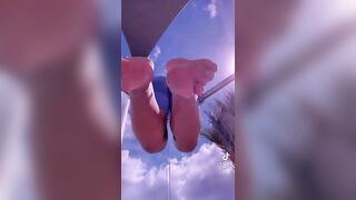 TikTok Feet: Ivy fitness #4