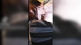 TikTok Feet: I painted my toes white again! #2