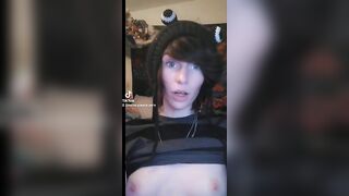 TikTok Feet: I painted my toes white again! #3