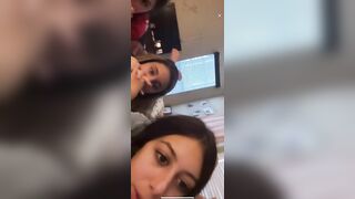 TikTok Feet: 3 girls on live Pt 2 (more of middle girl) #4
