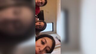 TikTok Feet: 3 girls on live #1