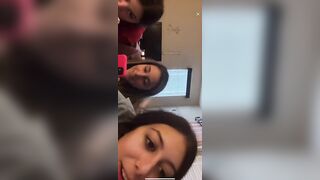 TikTok Feet: 3 girls on live #2