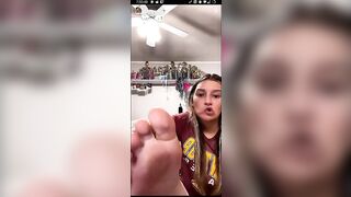 TikTok Feet: TT Live. Can't find her profile. #4