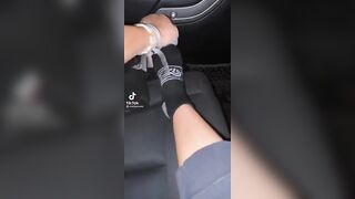 TikTok Feet: I just know is they stink ♥️♥️ #3