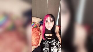 TikTok Feet: Alt Girl feet, Tik tok live #4