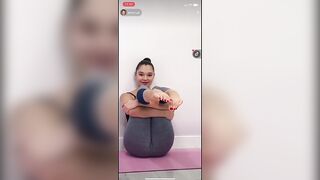 TikTok Feet: Cute yoga feet #3