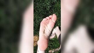 TikTok Feet: Having some fun outside today <3 #4