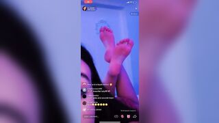 TikTok Feet: Close up she’s live rn #1