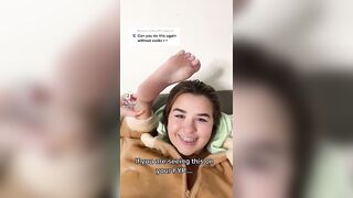 TikTok Feet: I literally opened the app and this was the first TikTok♥️♥️ #2