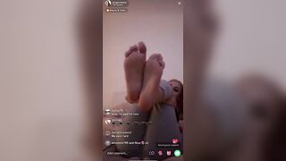 TikTok Feet: Another vid of the live @angeronion #3