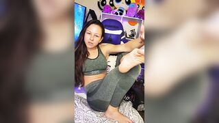TikTok Feet: _justalexirl_ Live rn #2