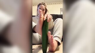 TikTok Feet: Don't know if its been posted here. hmu for a small mega of her (: #3