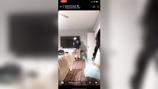 TikTok Feet: Danielle Bregoli / Bhad Bhadie Snapchat Story #1