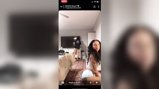 TikTok Feet: Danielle Bregoli / Bhad Bhadie Snapchat Story #3