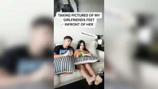 TikTok Feet: Wanna suck them? #2