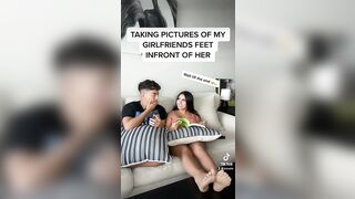 TikTok Feet: Wanna suck them? #3