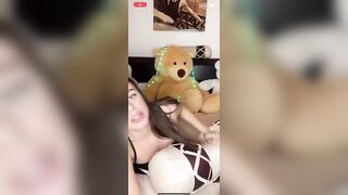 Wish I could rip those socks off omg she’s live rn too