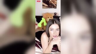 TikTok Feet: Wish I could rip those socks off omg she’s live rn too #2
