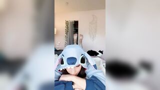 TikTok Feet: stitch cosplay gone right #2