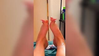 TikTok Feet: @ in the video, she has more in her account i’m pretty sure #4