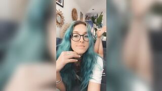 TikTok Feet: Took a break from homework to tease you with my feet ♥️♥️ #2