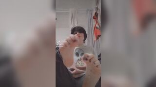 TikTok Feet: Some special TikTok fun ;) #2