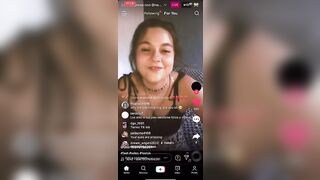 TikTok Feet: Lol looks like she grabbed ♥️♥️ #2