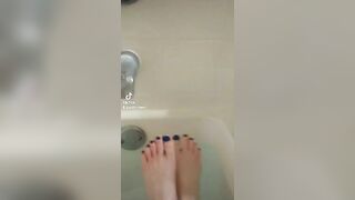 TikTok Feet: Because TikTok doesn't allow feet stuff, gotta try and make it look aesthetic! Haha! #2