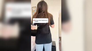 TikTok Clap: If She Ever Had Any Doubters, Now She Doesn't. BTW, She's A Trained MMA Fighter ♥️♥️ #2