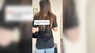 TikTok Clap: If She Ever Had Any Doubters, Now She Doesn't. BTW, She's A Trained MMA Fighter ♥️♥️ #3