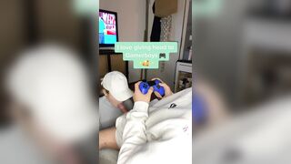 TikTok Nude Challenge: sucking dick is my favorite ♥️♥️ #2