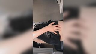TikTok Nude Challenge: just show u my ass i like it #2