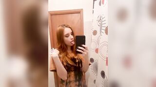 TikTok Nude Challenge: do you like redheads? #2